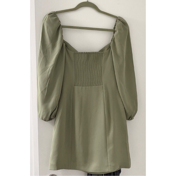 Wilfred Novella mini dress Bitter sage 8 - Picture 2 of 5